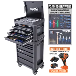 Tech Series Tool Kit - 310pc Metric Only - Diamond Black BONUS EVAS (NZ KIT)